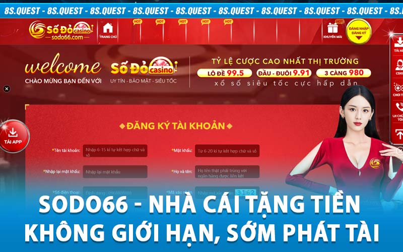 Nhà cái tặng tiền